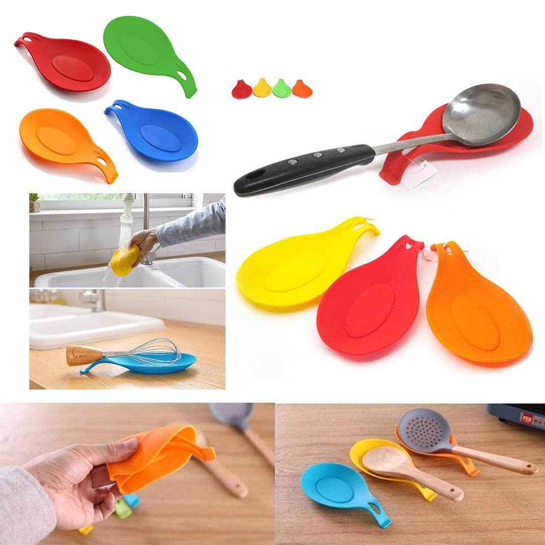 Silicone Spoon Rest Heat Resistant