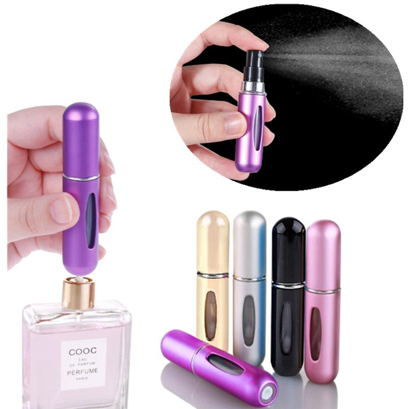 2 pcs Refillable Mini Perfume Spray Bottle