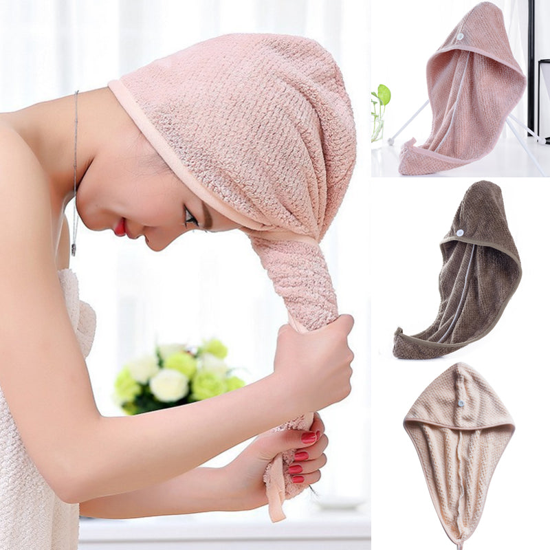 2 pcs Hair Drying Towel