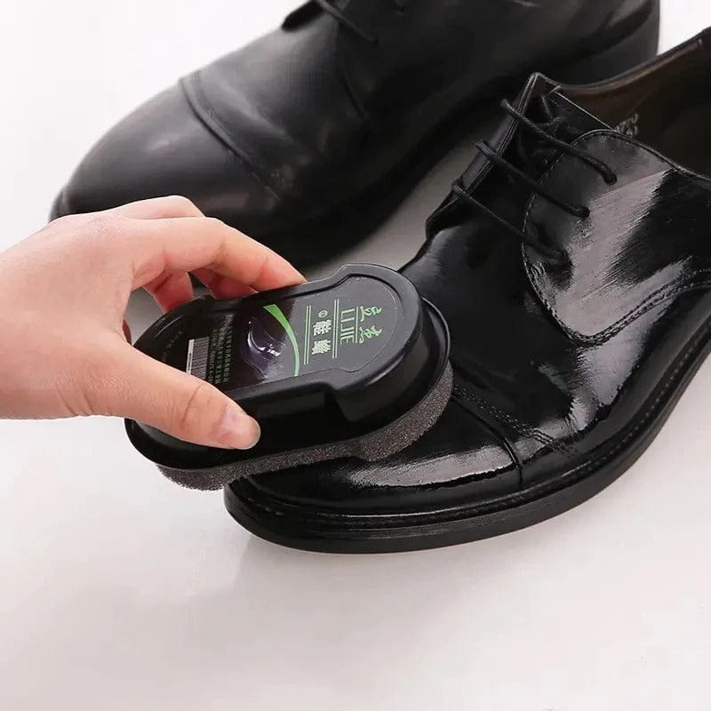 Double Side Quick Shine Shoes Brush Cleaner Leather Polishing Cleaning Wax