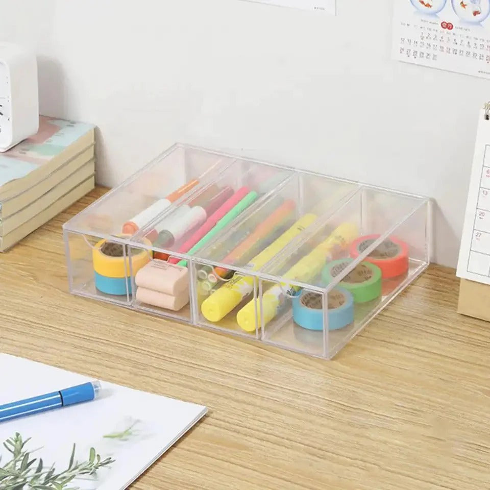 4 Layer Acrylic Storage Box Glassess And Cosmetics organizer