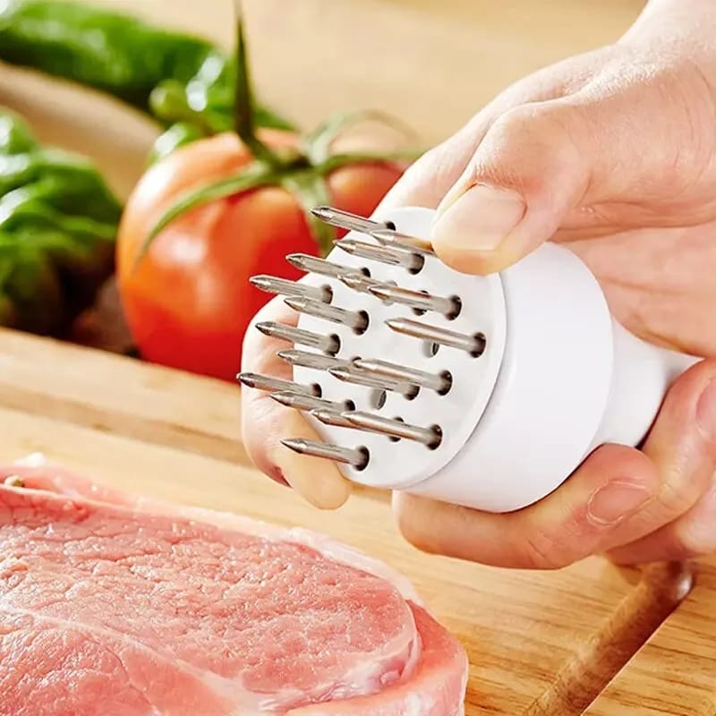 Stainless Steel Needle Meat Tenderizer Steak Cooking Barbeque Tools