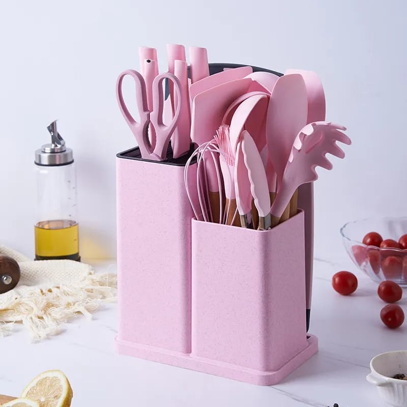 19Pcs Silicone Kitchen Utensil Set