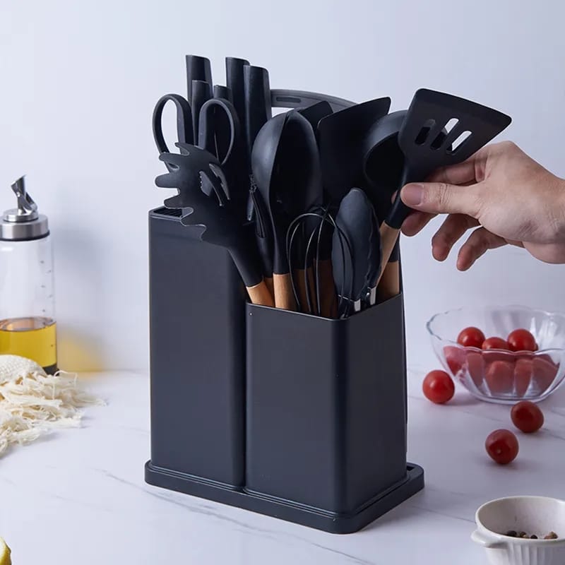 19Pcs Silicone Kitchen Utensil Set