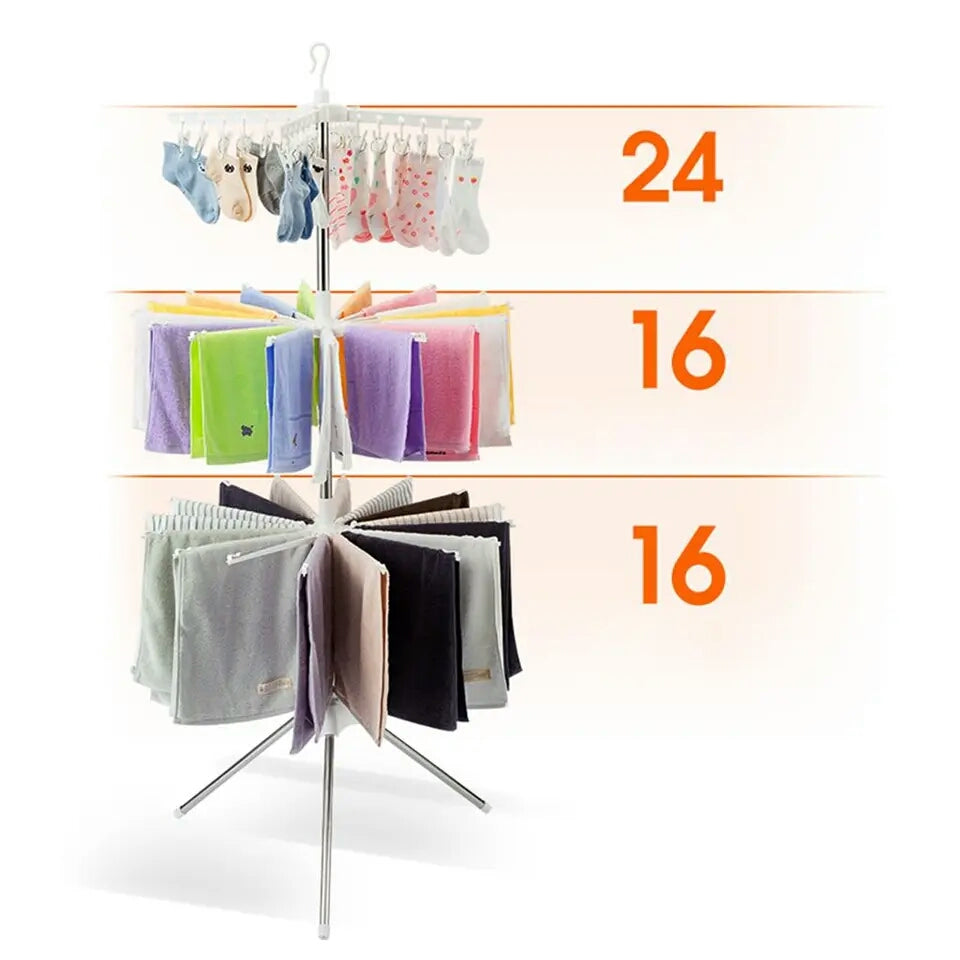 New Versatile Space-Saving Laundry Dryer Dry And Air Your Clothes Naturally, Gently 170cm