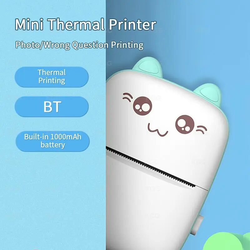 Portable Thermal Mini Photo Printer