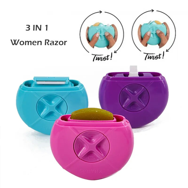 Travel and Portable Women's for Razor with Refillable Water Spray