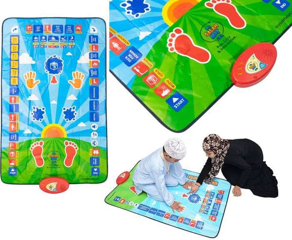 Eleducational Prayer mat for Kids My Salah mat