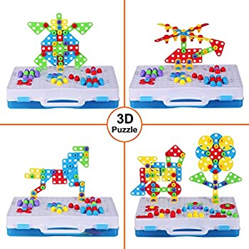 Creative Puzzle With Drill Battery Operated