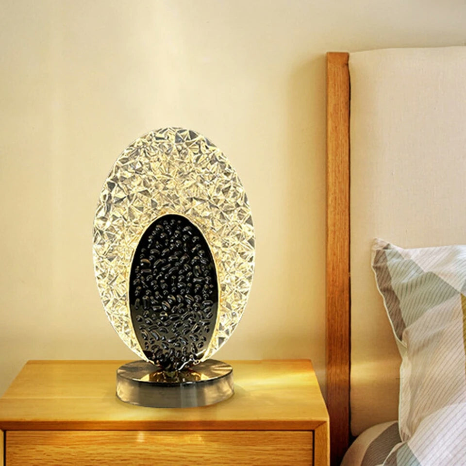 Morden Style Led Touch Modern Crystal Table Lamp