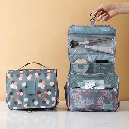 Travel Hook Cosmetic Bag, Hanging Dry Wet Separation Bag