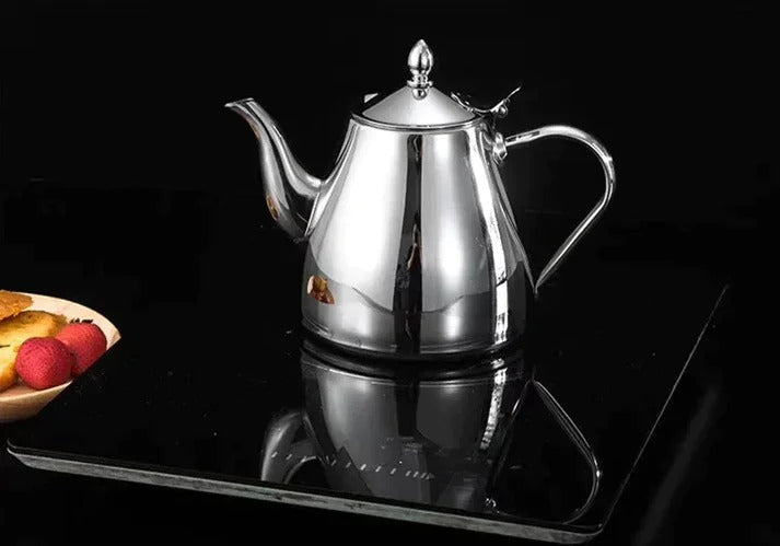 2.0L Stainless Steel Kettle Tea Pot (Only Silver)